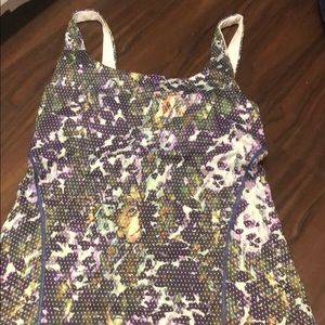 Lululemon patterned tank top